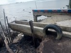 Memperihatinkan Terlihat Dampak Kerusakan Dari  Abrasi Pesisir Pantai Kuliner Wisata Purnama Dumai Seolah Kurang di Perhatikan.