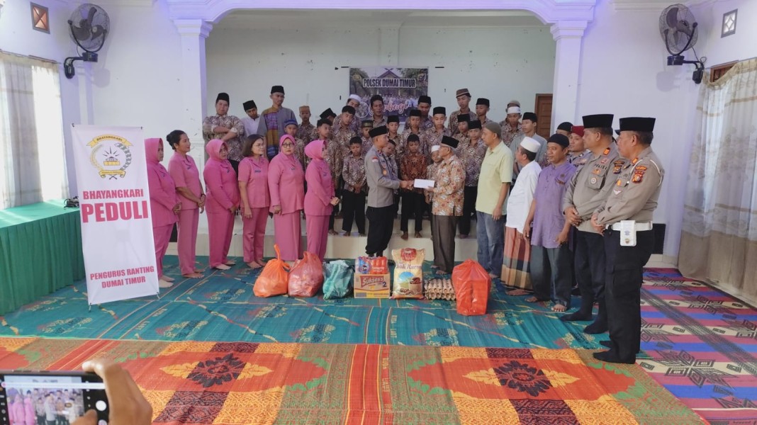 Polsek Dumai Timur Menggelar Kegiatan Safari Ramadhan