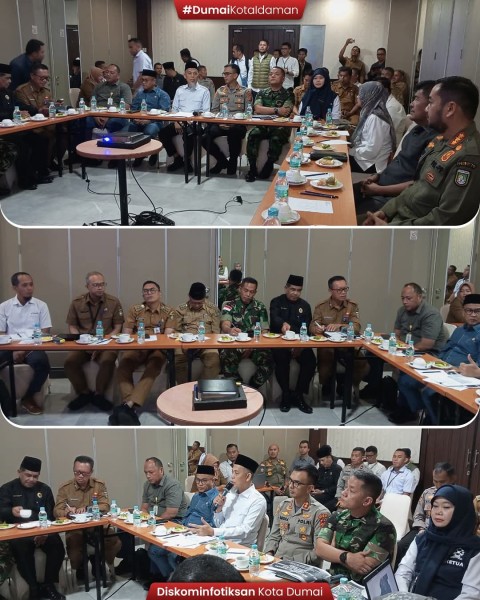 Wali Kota Dumai, H. Paisal, Membahas Permasalahan Tanah Masyarakat di sepanjang Jalan Jenderal Sudirman