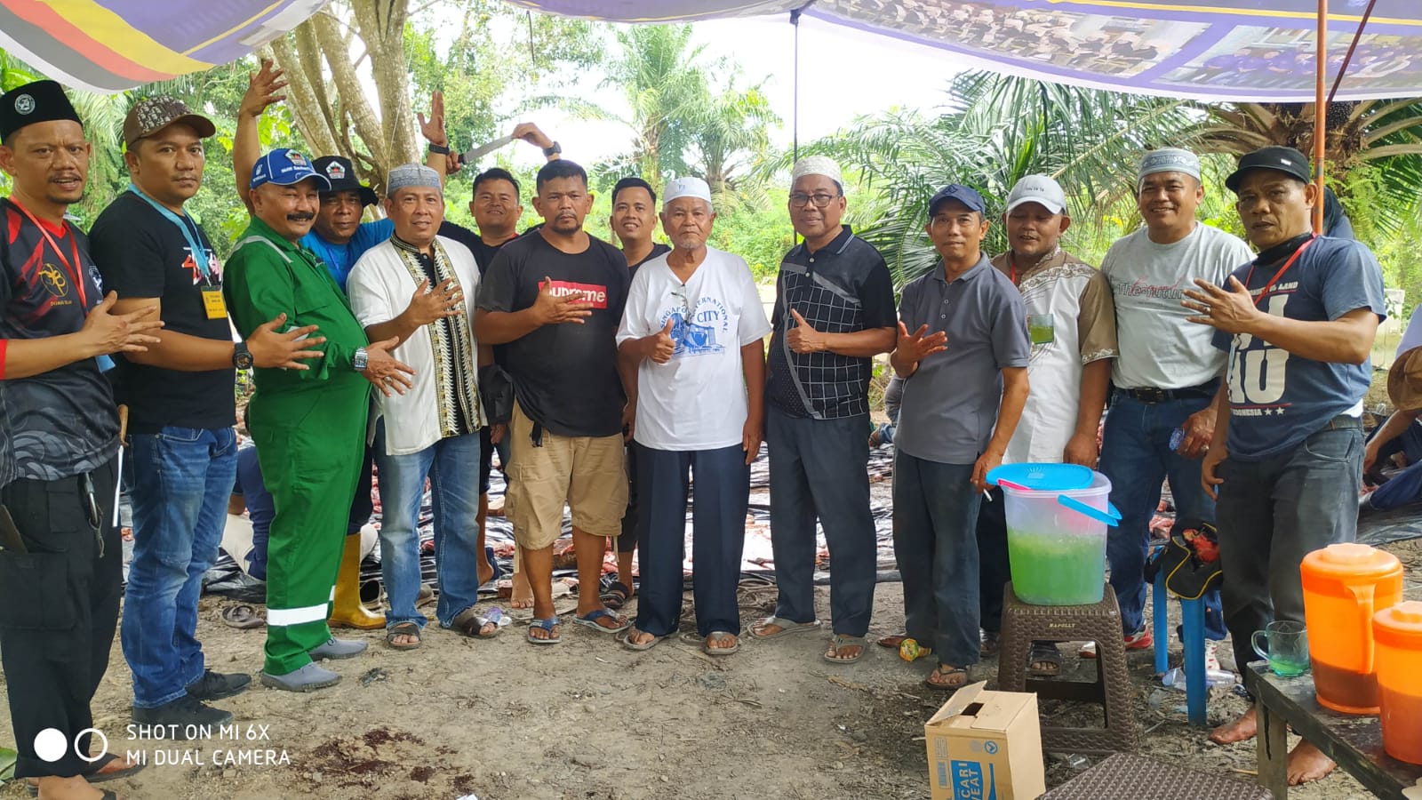 Gonjong Limo Dumai Melaksanakan Penyembelihan Hewan Qurban 1443 H