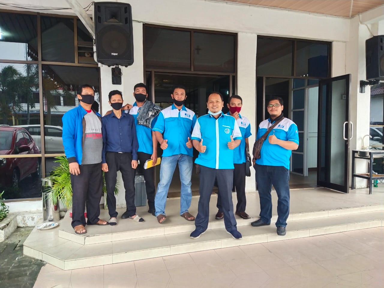 Hak Pekerja Tak Kunjung Selesai,DPC SPN Pekanbaru Datangi Kantor Disnaker Provinsi Riau