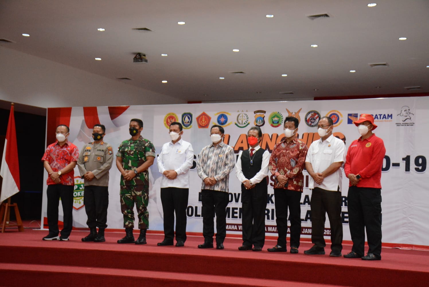 Brigjen TNI Jimmy Dampingi Mendagri ke Pulau Karang Singa Kepri