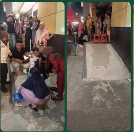 Aktivitas Belanja Malam di Ramayana Dumai Berubah Menjadi Insiden