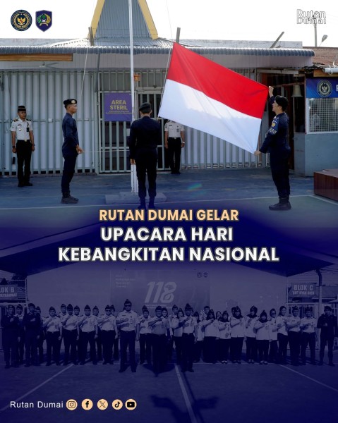 Rutan Dumai Gelar Upacara Hari Kebangkitan Nasional