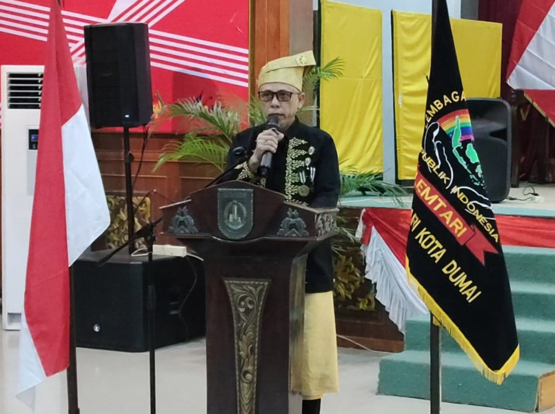 Datuk Maulana Resmi Dilantik Ketua DPP LEMTARI Datuk Suhaili Husein  di Gedung Pendopo