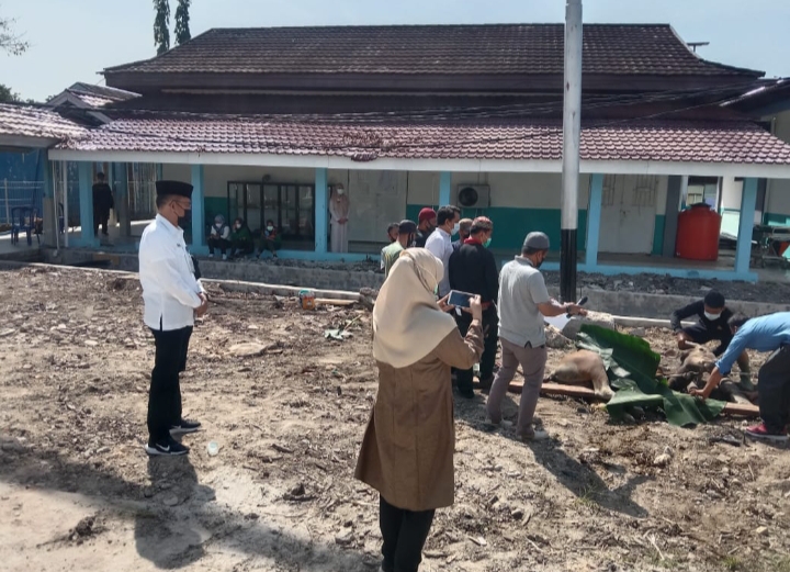 RSUD Dumai Melaksanakan Pemotongan Hewan Qurban 3 Ekor  Sapi Di Hari Raya Idul Adha 1442 H