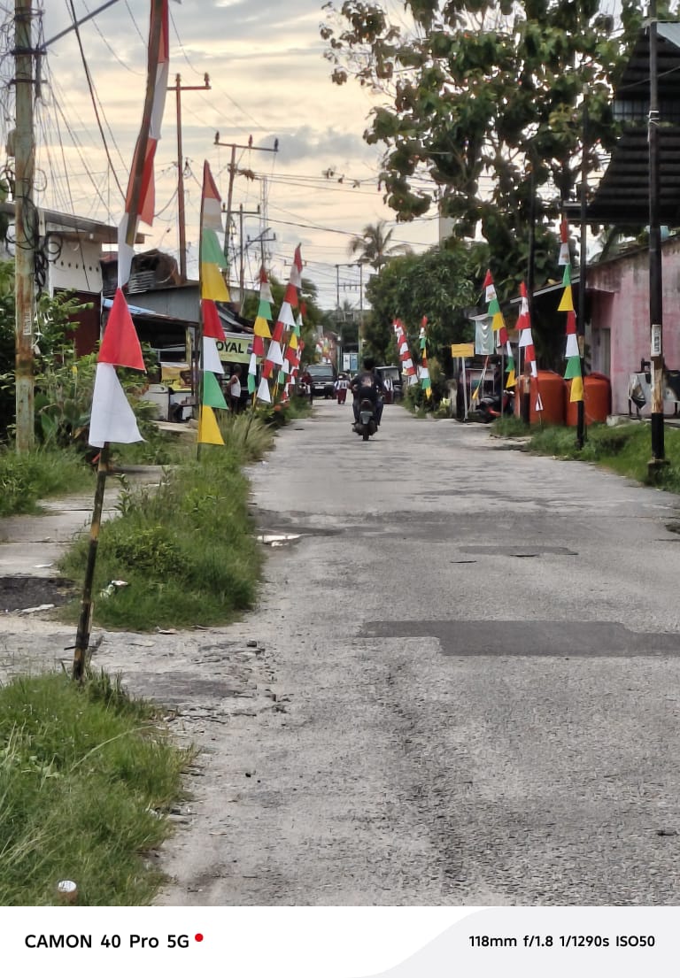 RT 023 lepin Menjadi RT Terbaik Sekelurahan Sukajadi Dalam Menyambut HUT RI