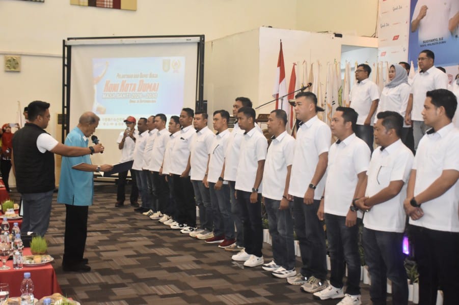 Pelantikan Pengurus KONI Dumai Periode 2026–2030 Mengusung tema Bersatu Bersama Juara.