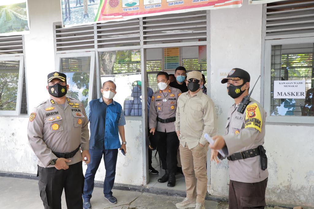Kapolda Riau Tinjau Pelaksanaan PPKM Mikro Di Dua Kelurahan Di Pekanbaru