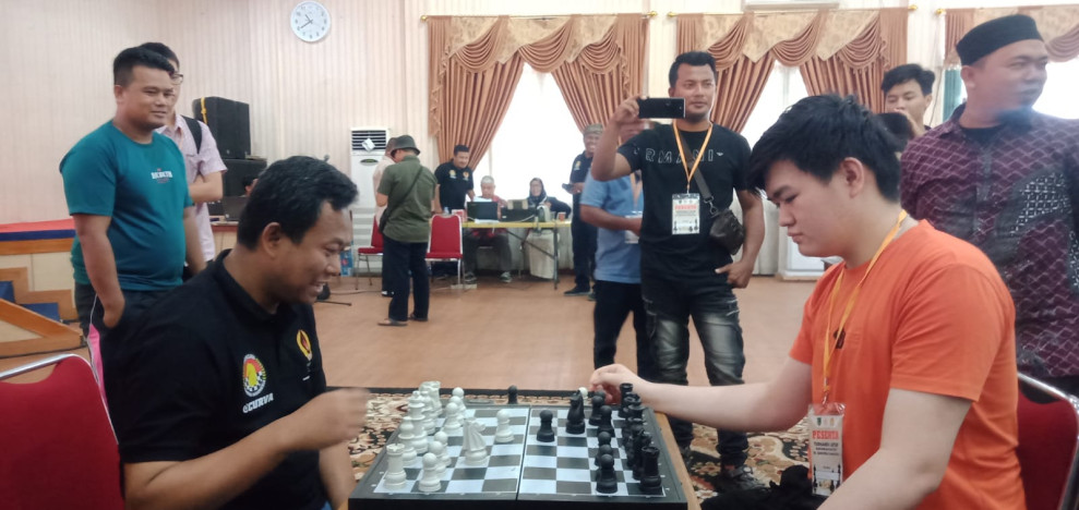 8 Provinsi Ambil Bagian Diajang Open Turnamen Catur KONI Rohil Se Sumatra