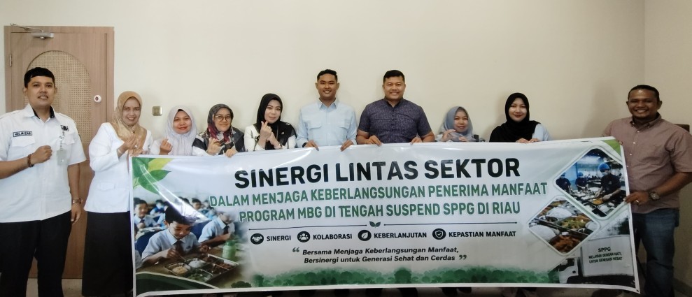 Sinergi Lintas Sektor Digencarkan Polda Riau, Antisipasi Dampak Suspend SPPG terhadap Penerima MBG