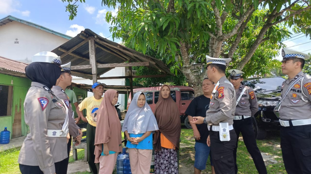 Wujudkan Situasi Kamseltibcar  Satuan Satlantas Polres Bengkalis Gelar Giat Cooling System