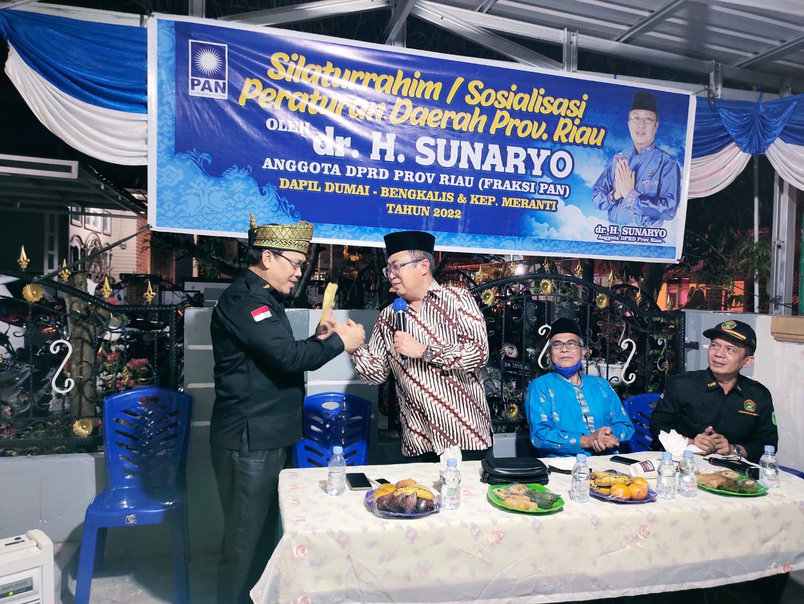 H.Sunaryo Turut Hadir Dalam Acara DPD LLMB Dumai Gelar Rapat Koordinasi Persiapan Pelantikan