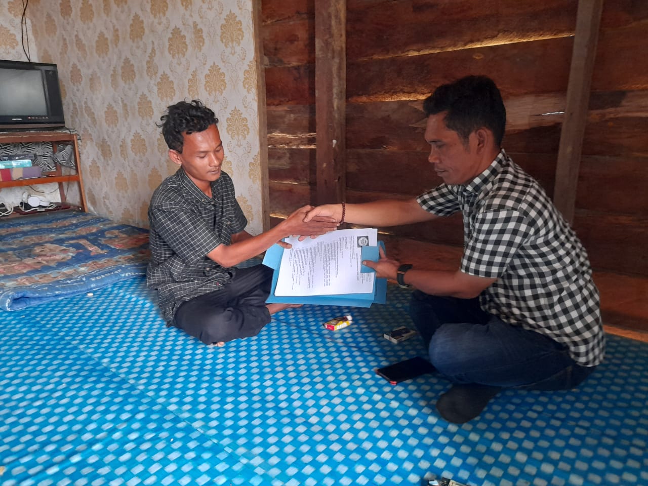 Perkumpulan Jurnalis Indonesia Demokrasi Nusantara Provinsi Aceh Melakukan investigasi ke Desa - desa