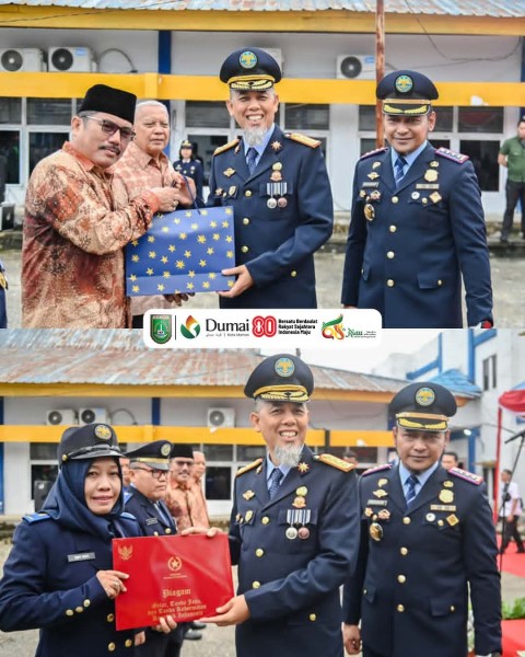 Wali Kota Dumai H. Paisal Memimpin Upacara Hari Perhubungan Nasional
