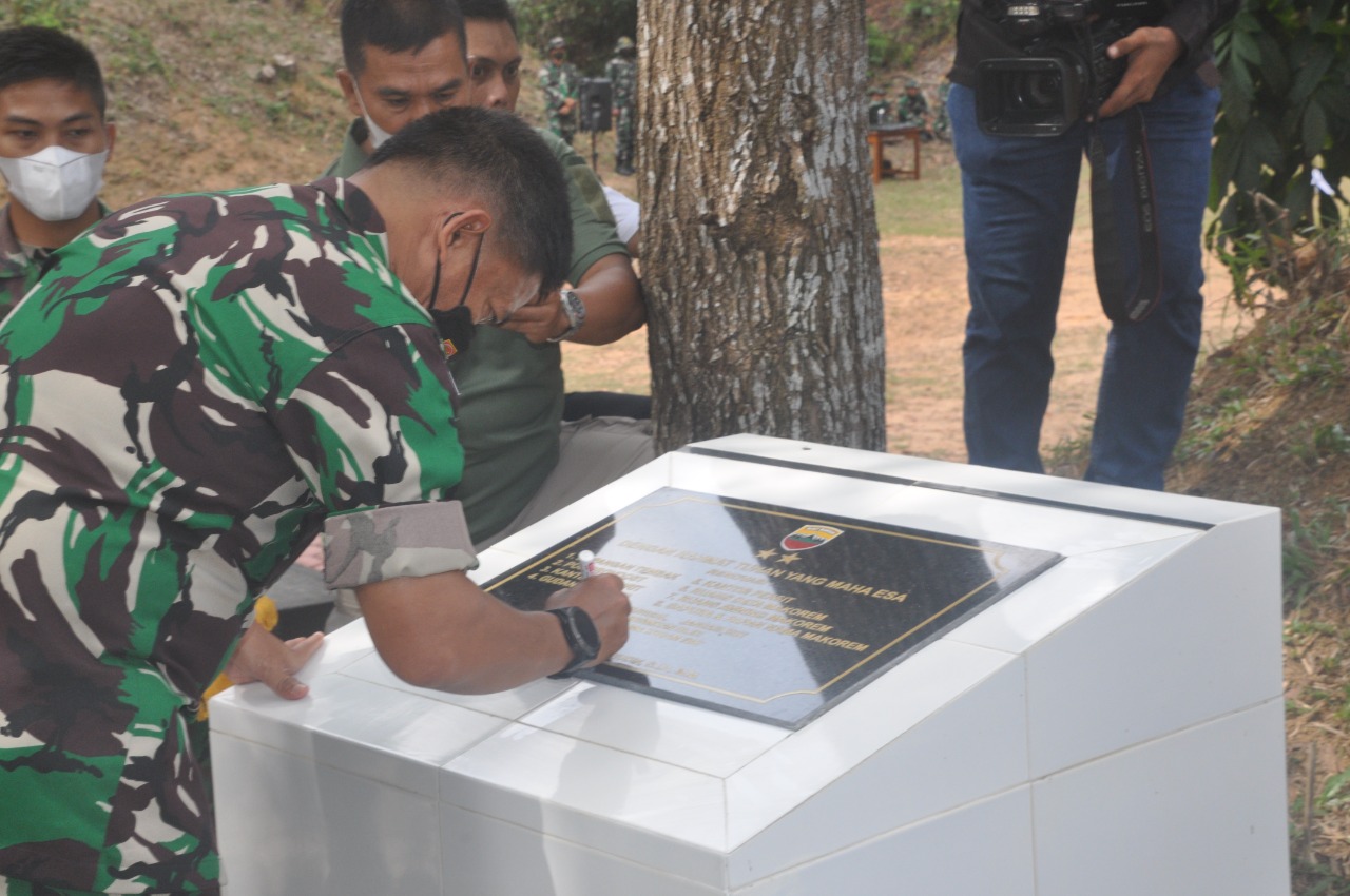 Pangdam I/BB Resmikan Lapangan Tembak Wira Pratama 