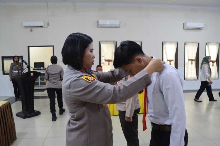 Polres Dumai Melaksanakan Latihan Pra Operasi Bina Kusuma Lancang Kuning 2023