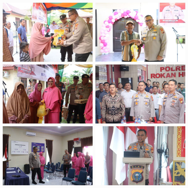 Kapolres Dumai AKBP Hardi Dinata H., S.I.K., M.M. Meresmikan Gedung Bhayangkari