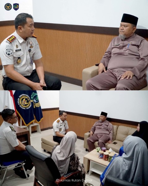 Rutan Dumai Gelar PKS Dengan Dinas Koperasi, UKM dan Perindustrian Dumai