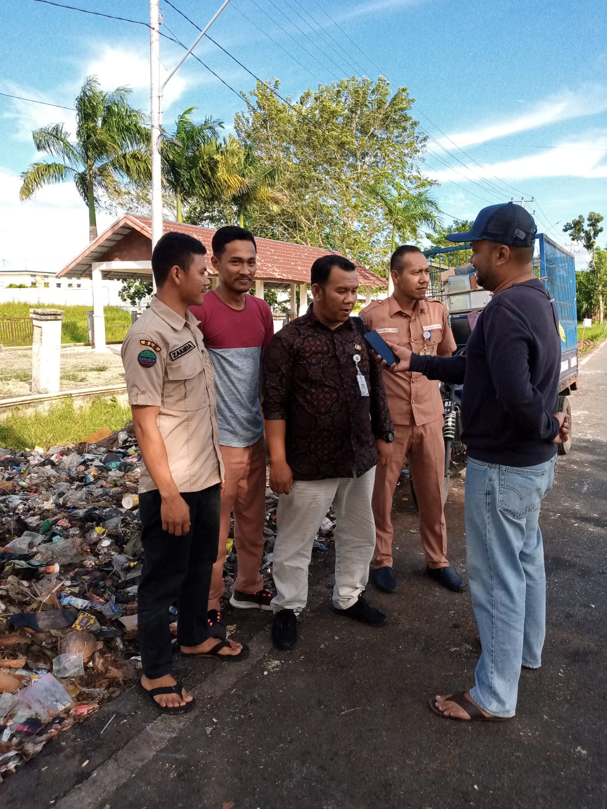 Aksi Cepat Tanggap  Penanganan Sampah Dinas Lingkungan Hidup Kabupaten Bengkalis