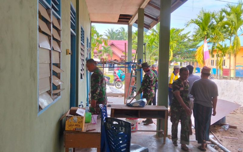 Rehab TPA Masjid Al Ikhsan, salah satu program TMMD ke -124