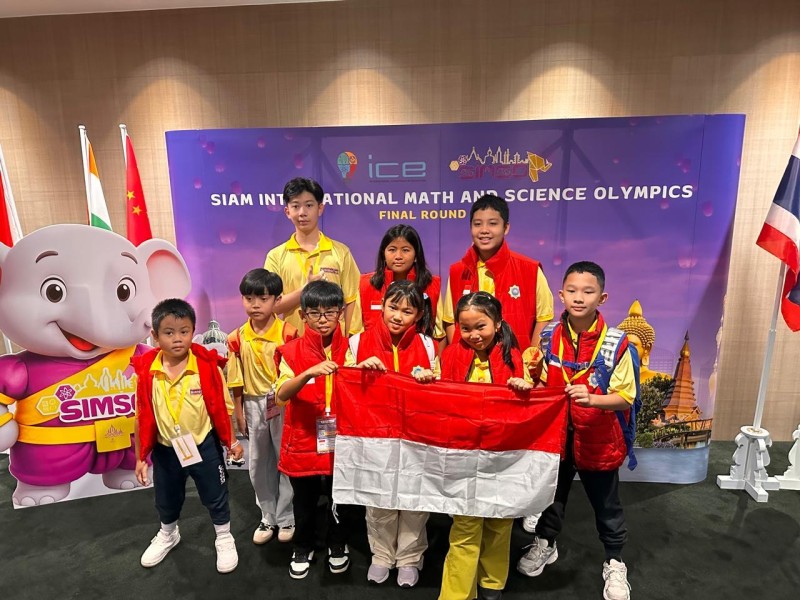 Banggakan Indonesia, Siswa SD Binsus Dumai Raih Mendali Perunggu Lomba Sains Internasional