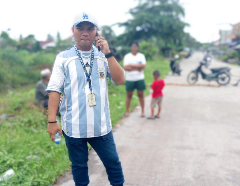 Lurah Bumi Ayu  Heri Apriadi, SH Mari Kita Jaga Lingkungan Kita Bersih Dari Sampah