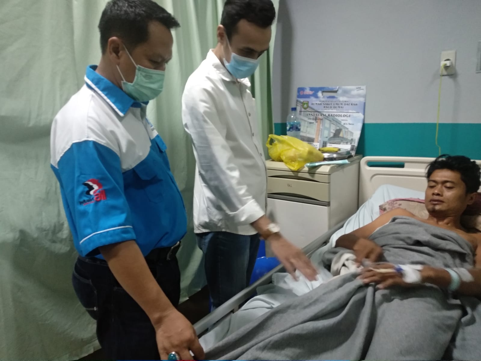 SPN Dumai Dampingi Operasi Anggotanya, Wakil Ketua : Semoga Lekas Sembuh dan Beraktifitas Kembali
