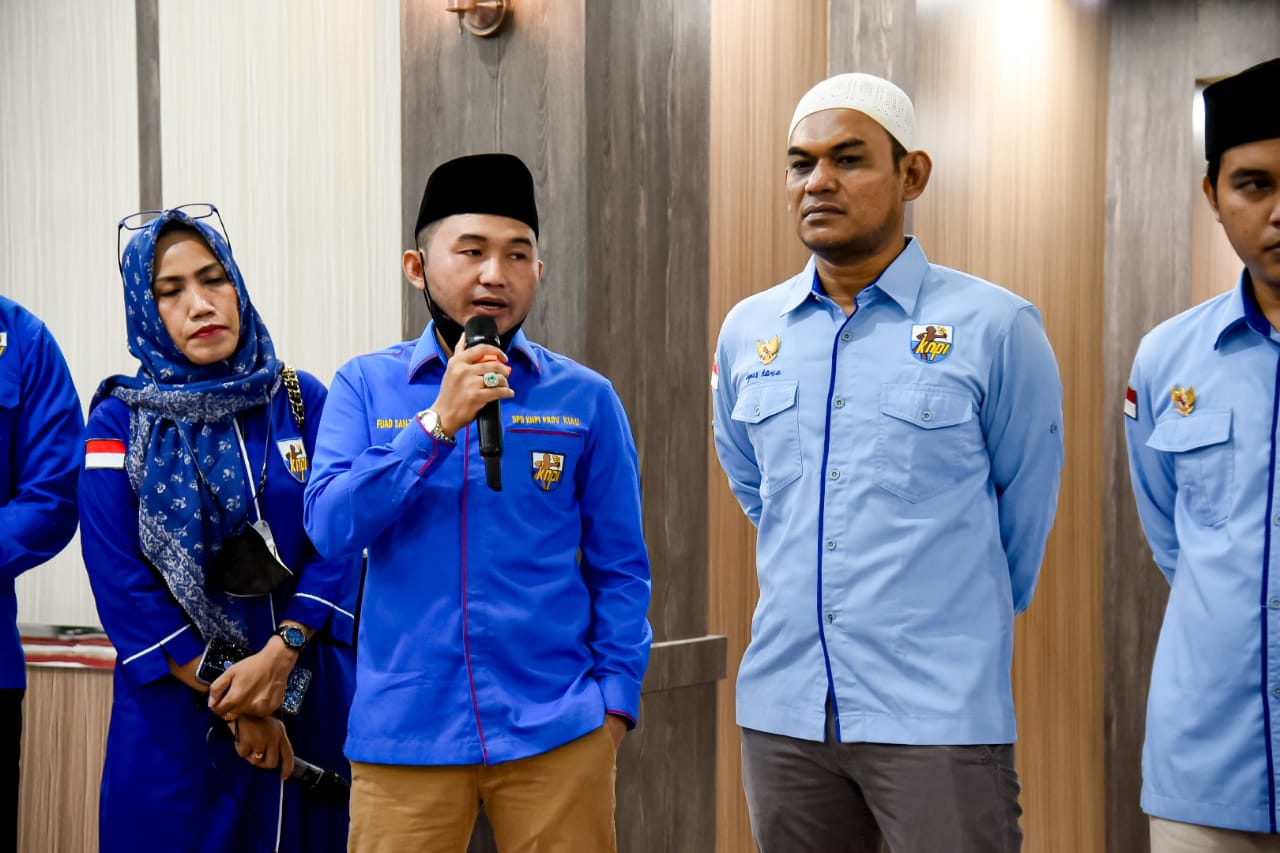 DPD I Provinsi Riau dan DPD II KNPI Kota Dumai Gelar Safari Ramadhan