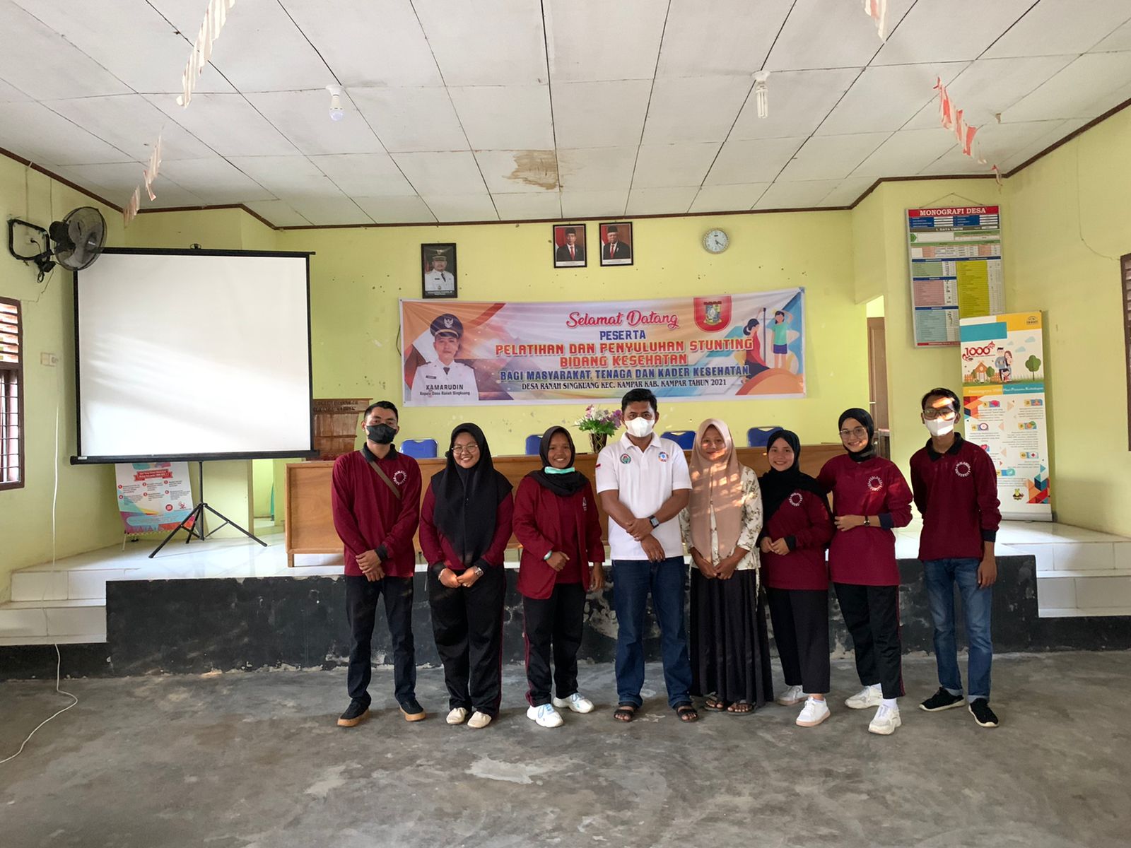 Mahasiswa Universitas Pahlawan Melakukan Edukasi Hipertensi pada Lansia ke Desa Ranah Singkuang