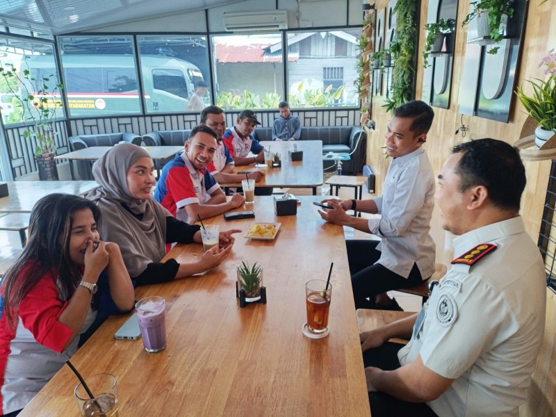 DPD PWMOI Dumai Kunjungi Rutan Lakukan Silahturahmi
