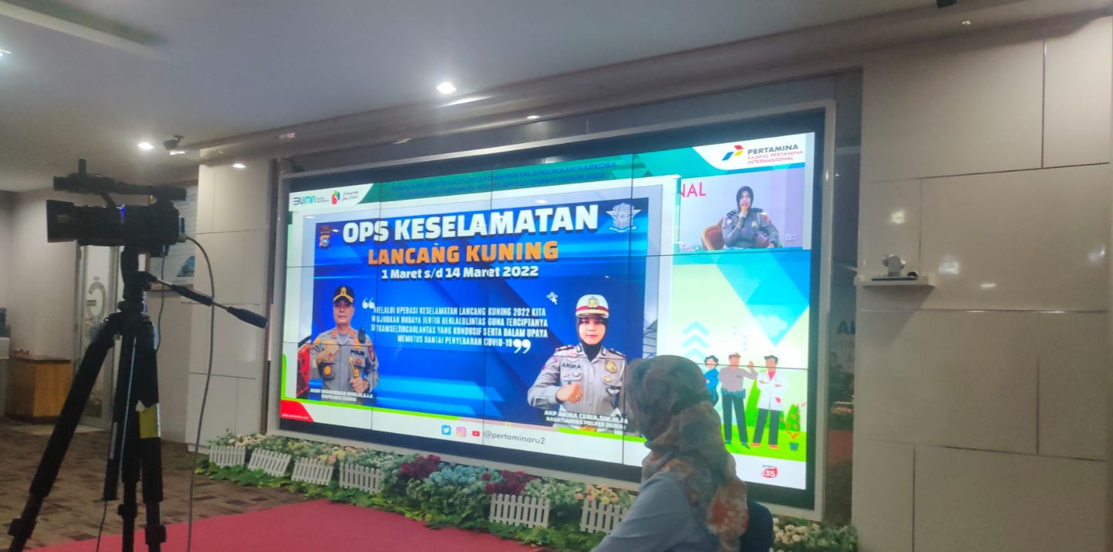 Satlantas Polres Dumai Gelar Sosialisasi Keselamatan Berlalulintas