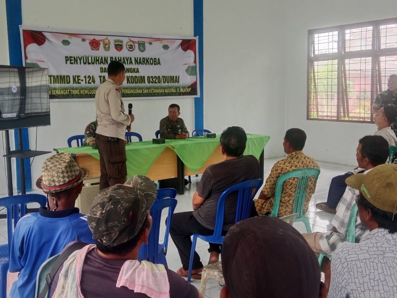 Program TNI Manunggal Membangun Desa TMMD Ke-124 KODIM 0320 Dumai