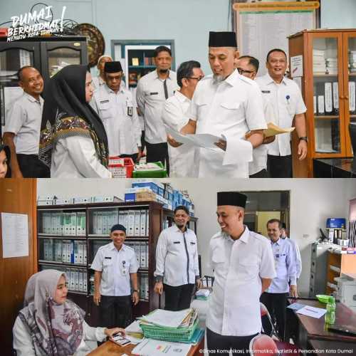 Tanpa di Duga, Wali Kota Dumai, H. Paisal Kembali Melakukan Inspeksi Mendadak