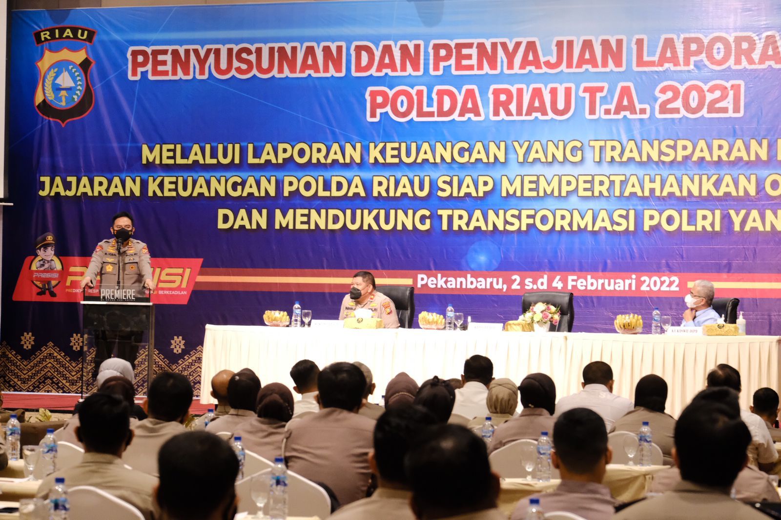 9 Kali Raih WTP, Kapolda Riau Intruksikan Seluruh Jajaran Optimalkan Penyusunan Anggaran