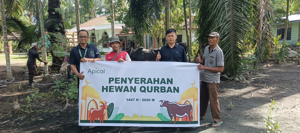 Sambut Idul Adha, Apical Kembali Salurkan Hewan Kurban kepada Masyarakat di Dumai
