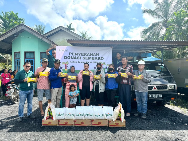 Berbagi Berkah Ramadan, Apical Salurkan Ribuan Sembako untuk Bantu Masyarakat di Dumai