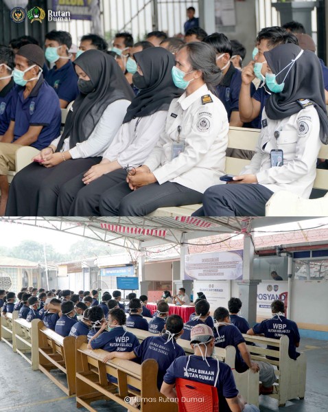Rutan Dumai Sosialisasikan Bahaya Kabut Asap kepada Warga Binaan