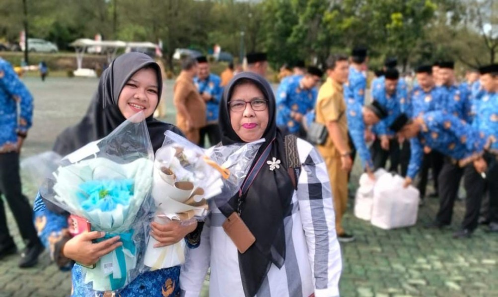 Pengangkatan P3 Eliwati Selaku Orang Tua Ucapkan Terimakasih Kepada H.Paisal