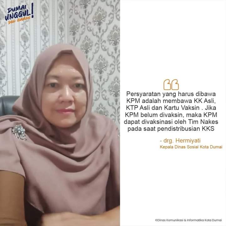 Proses Pendistribusian Ulang Kartu Keluarga Sejahtera (KKS) Sembako Pemberlakuan Pembatasan Kegiatan Masyarakat (PPKM) Tahun 2022