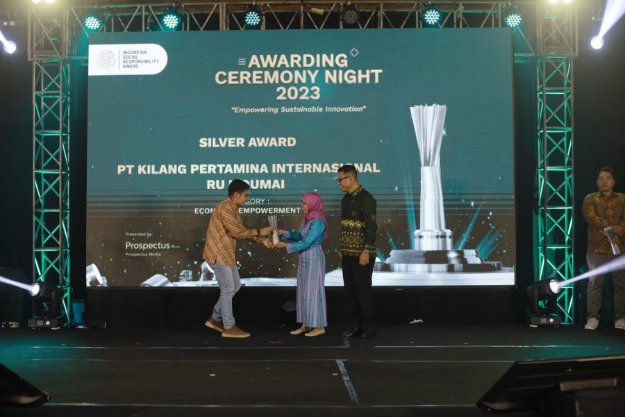 Berdampak Positif Bagi Lingkungan, Program Sedekah Jelantah PT KPI Unit Dumai Terima Penghargaan ISRA 2023