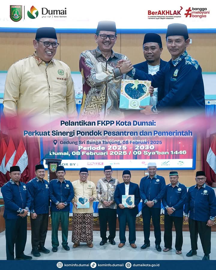 Sekda H. Indra Gunawan, S.IP, M.Si Mengucapkan Selamat Atas Terbentuknya Kepengurusan Baru FKPP Kota Dumai