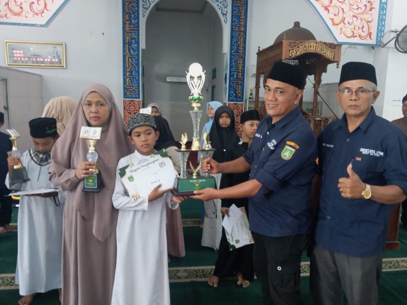 LPMK Bukit Batrem Sukses Melaksanakan MTQ Musabaqoh  Tilawatil Qur'an Tingkat SD