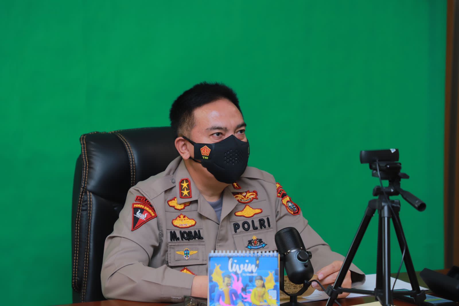 Perketat Prokes dan Percepat Laju Vaksinasi, 2 Poin Arahan Kapolda Saat Pimpin Rapat Anev Penanganan Covid-19