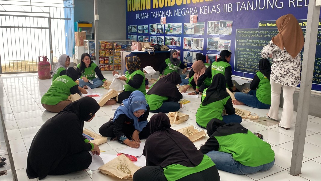 24 Warga Binaan Mengikuti Pelatihan Membatik