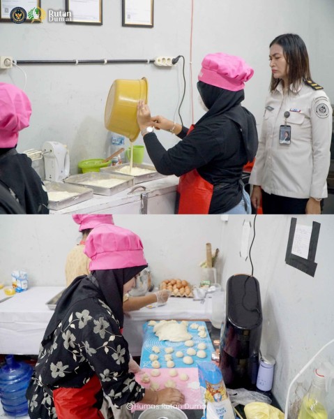 Tingkatkan Pembinaan Keterampilan Warga Binaan, Rutan Dumai Produksi Berbagai Produk UMKM