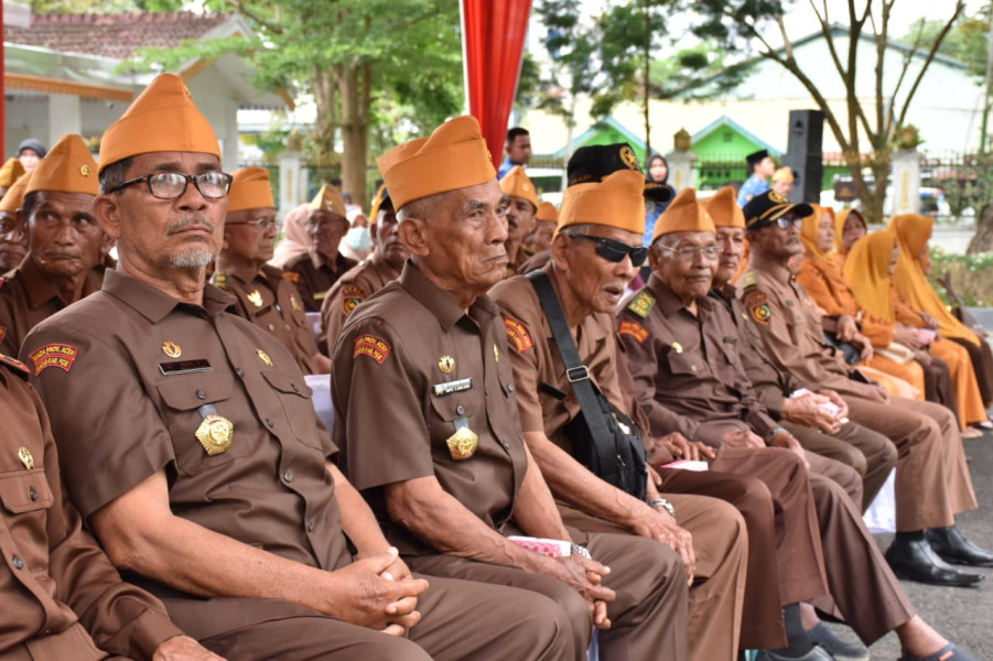 Pemerintah Kota  Langsa Menggelar Upacara Dalam Rangka Memperingati HUT KE-67 LVRI