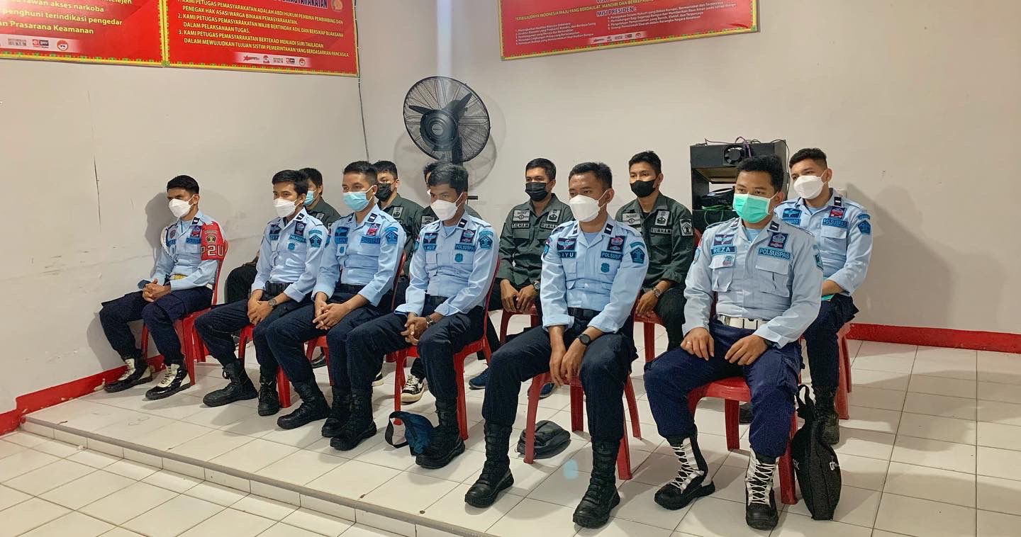 Pelatihan Pelayanan  Prima Bagi Petugas Rutan  Dumai  Bekerja Sama Dengan  BSI Dumai