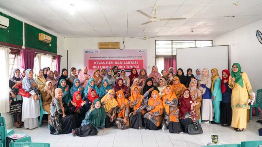 Cegah Stunting Sejak Masa Kehamilan, PT KPI RU Dumai Gelar Kelas Gizi dan Laktasi Ibu Hamil Risiko Tinggi