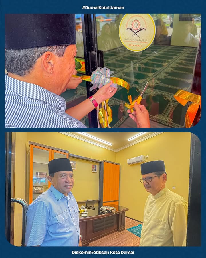 Sekda Kota Dumai, H. Indra Gunawan, Secara Resmi Membuka Kantor Sekretariat Dunia Melayu Dunia Islam
